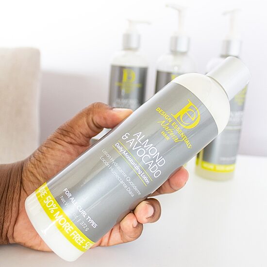 Design Essentials Almond & Avocado Daily Moisturizing Hair Lotion 12 oz.
