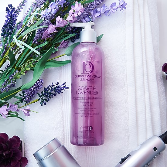 Design Essentials Agave & Lavender Moisturizing & Strengthening Shampoo 12 oz.