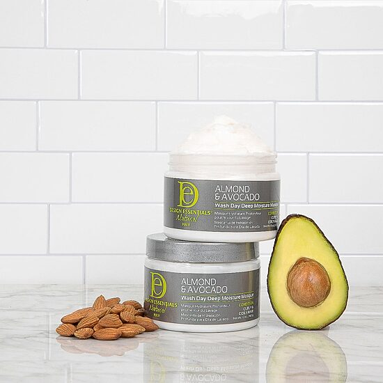 Design Essentials Almond & Avocado Wash Day Deep Moisture Hair Mask 12 oz.