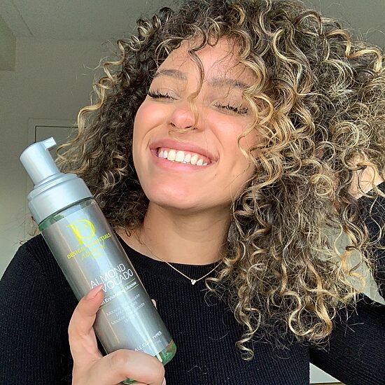 Design Essentials Almond Avocado Curl Enhancing Hair Mousse 10 oz.