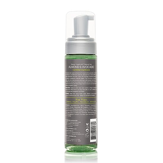 Design Essentials Almond Avocado Curl Enhancing Hair Mousse 10 oz.