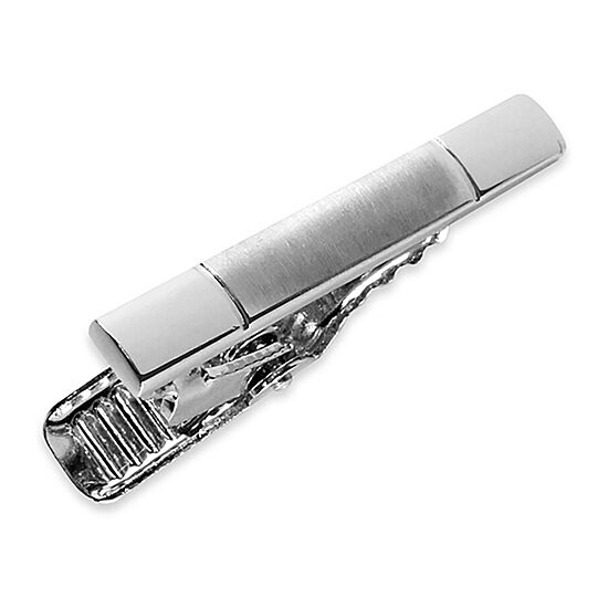 J. Ferrar 1.25" Silver Tie Bar