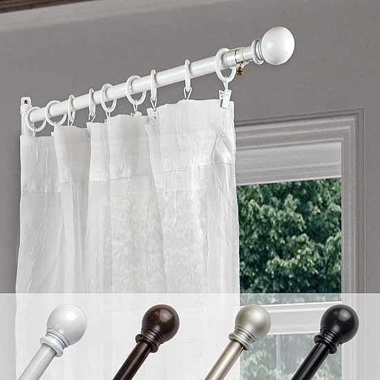 Rod Desyne Swing 5/8 IN Adjustable Curtain Rod