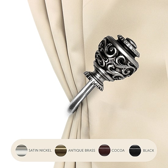 Rod Desyne Eleanor 2-pc. Curtain Holdback