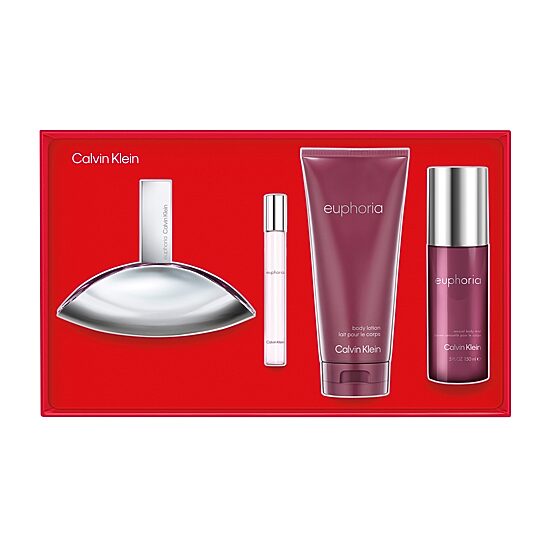Calvin Klein Euphoria For Women Eau De Parfum 4-Pc Gift Set ($172