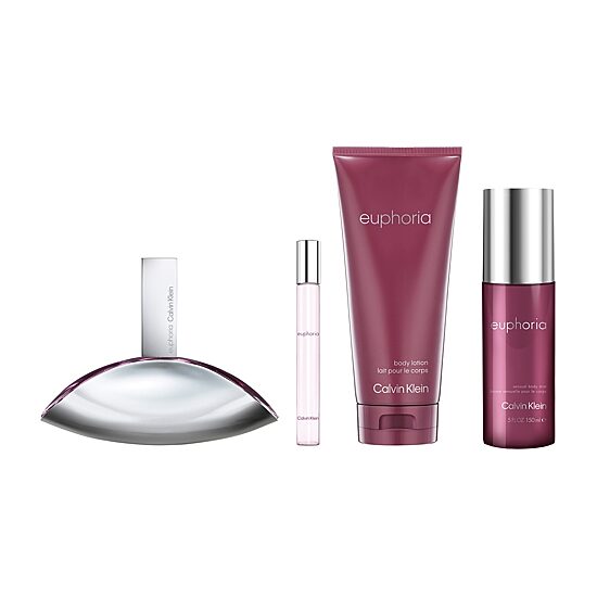 Calvin Klein Euphoria  For Women Eau De Parfum 4-Pc Gift Set ($172 Value) Perfume Set
