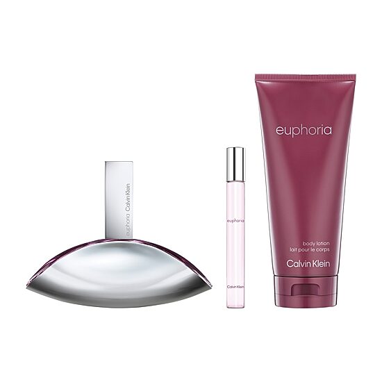 Calvin Klein Euphoria For Women Eau De Parfum 3-Pc Gift Set ($195 Value) Perfume Set