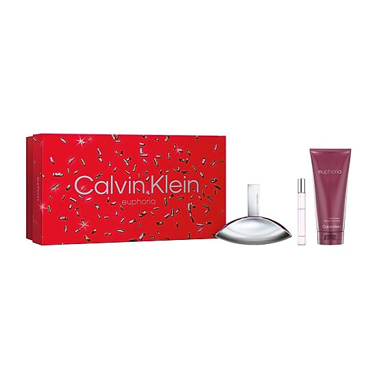 Calvin Klein Euphoria For Women Eau De Parfum 3-Pc Gift Set ($195 Value) Perfume Set
