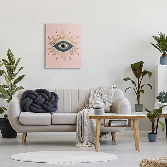 Stupell Industries Eye Glam Boho Canvas Art