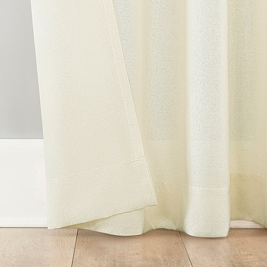 No 918 Hathaway Tab Top Sheer Single Curtain Panel