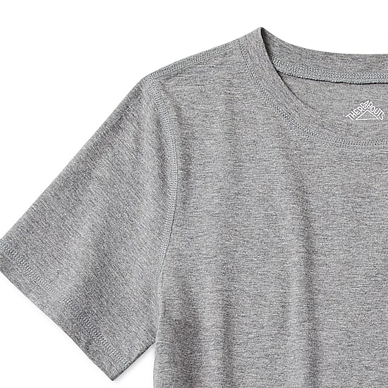 Thereabouts Little & Big Kid Boys Sensory Friendly Crew Neck Short Sleeve Adaptive T-Shirt