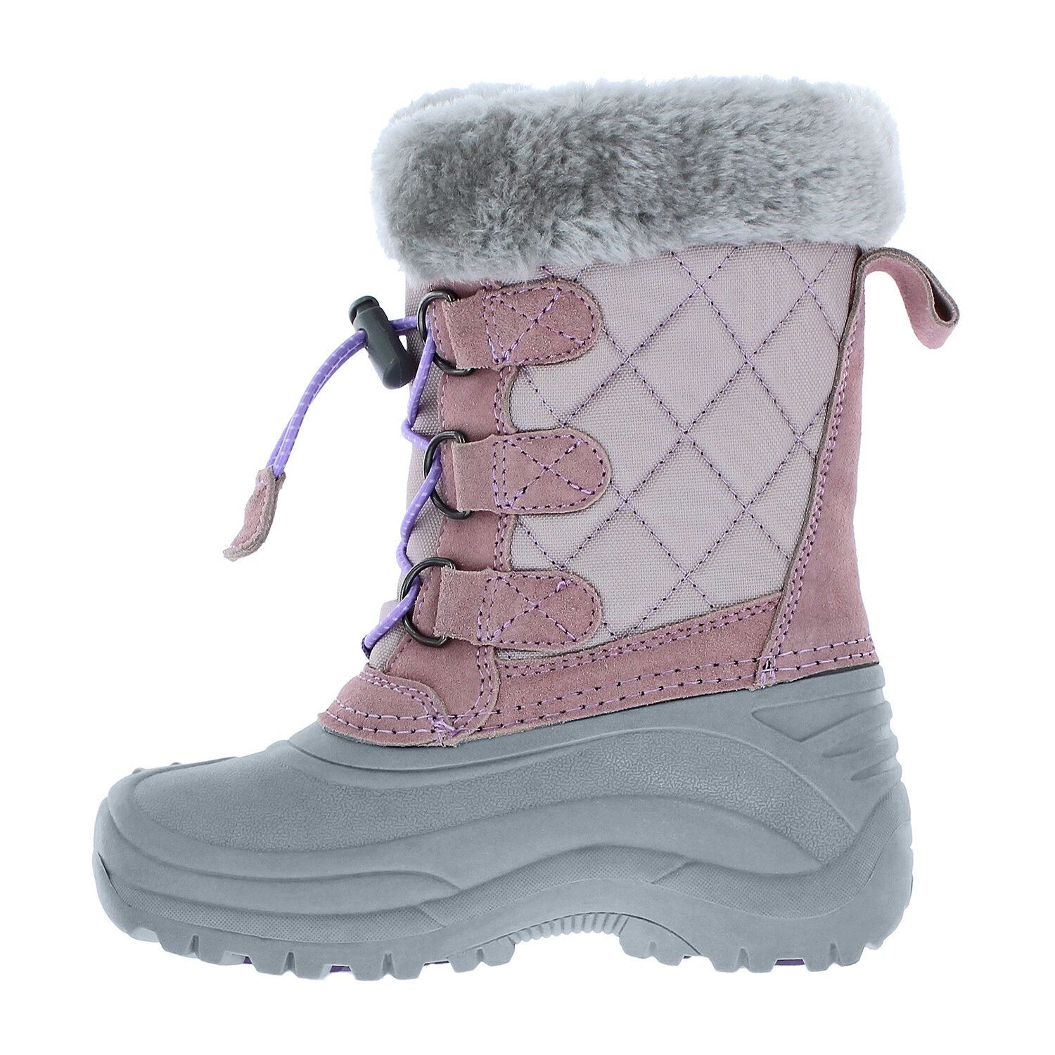 Totes Little & Big Kid Girls Jenny2 Waterproof Flat Heel Winter Boots