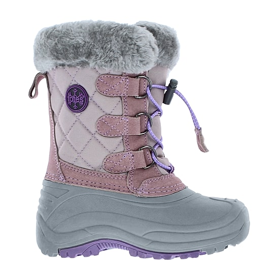 Totes Little & Big Kid Girls Jenny2 Waterproof Flat Heel Winter Boots
