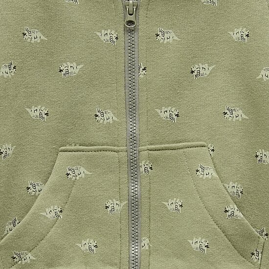 Okie Dokie Baby Boys Fleece Hooded Lightweight Jacket