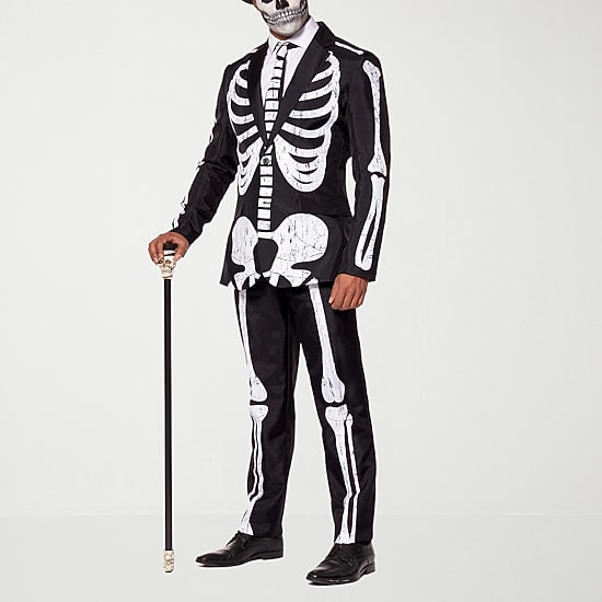 Suitmeister Skeleton Mens 3-pc. Suit Set