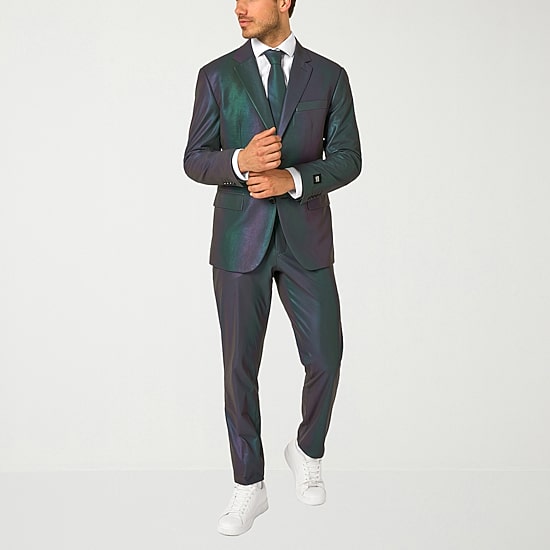 Opposuits Reflective Mens 3-pc. Suit Set