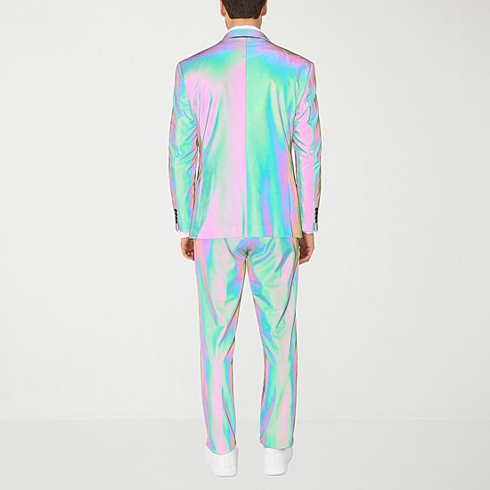 Opposuits Reflective Mens 3-pc. Suit Set