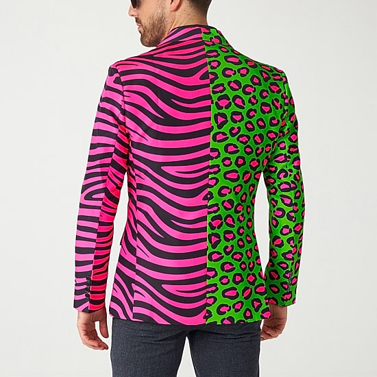 Suitmeister King Of The Jungle Mens Slim Fit Blazer