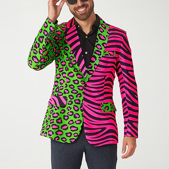 Suitmeister King Of The Jungle Mens Slim Fit Blazer