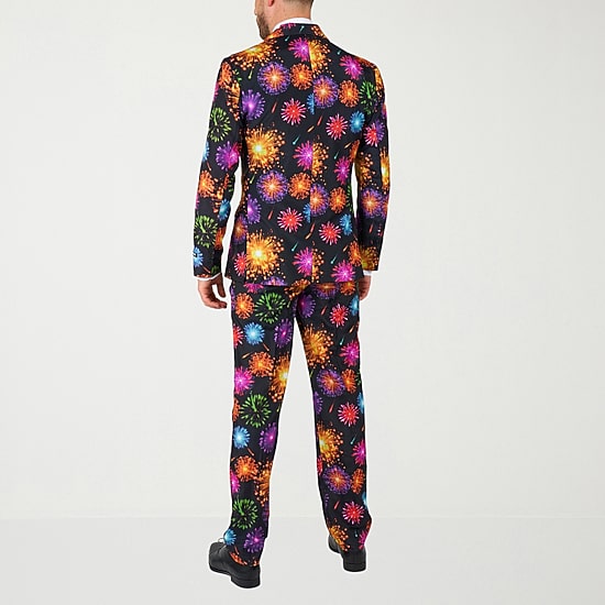 Suitmeister Fireworks Mens 3-pc. Suit Set