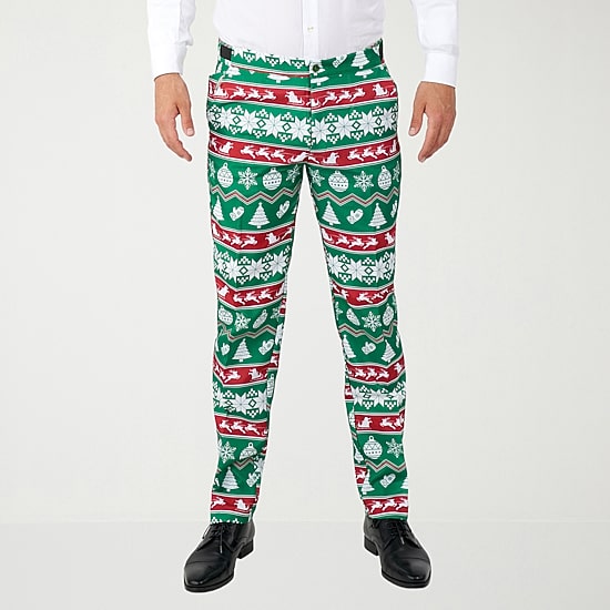 Suitmeister Christmas Nordic Mens 3-pc. Suit Set
