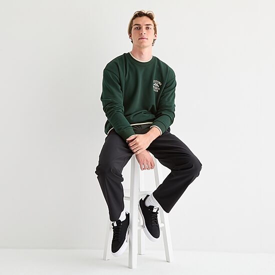 Xersion Mens Crew Neck Long Sleeve Big and Tall Sweatshirt