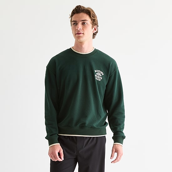 Xersion Mens Crew Neck Long Sleeve Big and Tall Sweatshirt