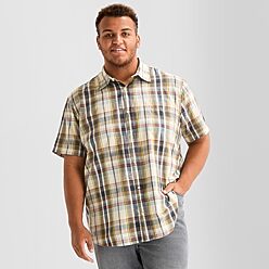 jcpenney mens short sleeve dress shirts CLEARANCE - Men's Short Sleeve Shirts - Men
