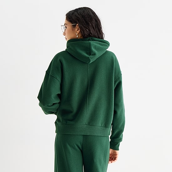 Arizona Womens Juniors Long Sleeve Fleece Active Hoodie