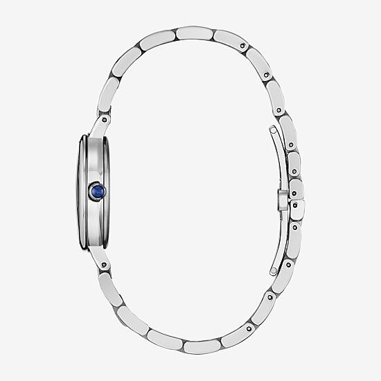 Citizen Womens Silver Tone Stainless Steel Bracelet Watch Em0990-81e