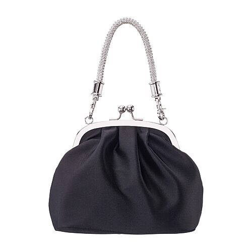 N By Nina Crystal Handle Clutch In Red