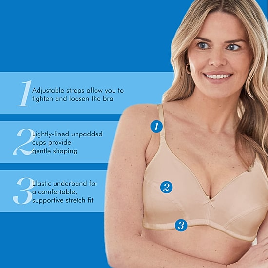Bestform Cotton Wireless Bra - 5006255