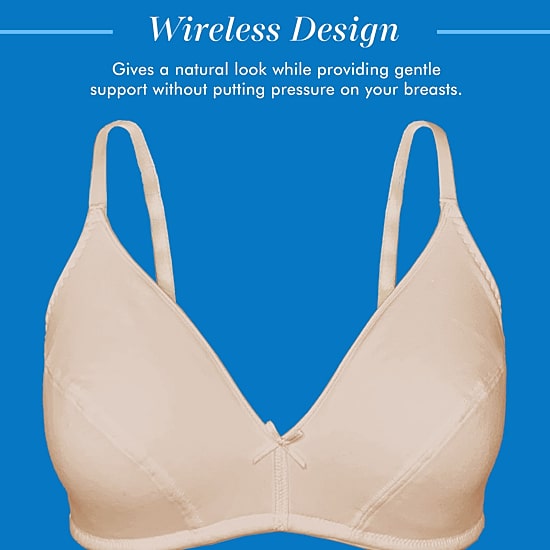 Bestform Cotton Wireless Bra - 5006255