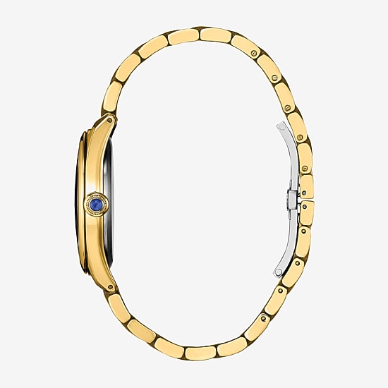 Citizen Classic Womens Gold Tone Stainless Steel Bracelet Watch Em1142-84l