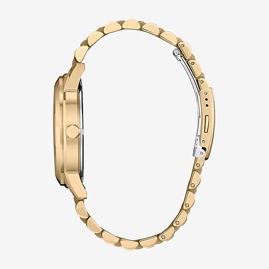 Citizen Mens Gold Tone Stainless Steel Bracelet Watch Aw0152-58h