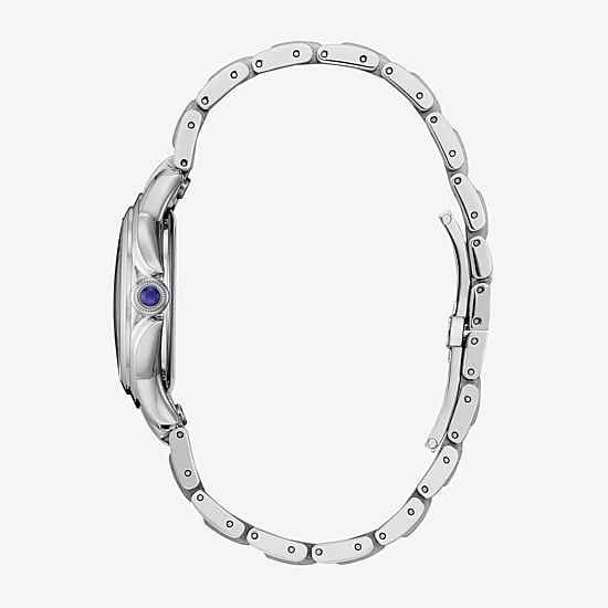 Citizen Cici Womens Silver Tone Stainless Steel Bracelet Watch Em1160-58e