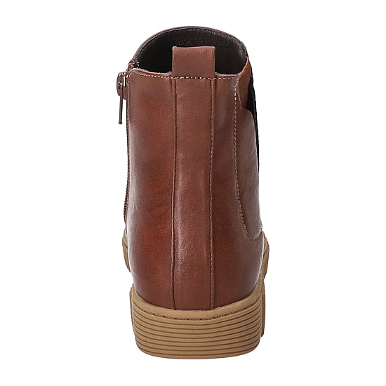 Easy Street Womens Wyatt Flat Heel Booties