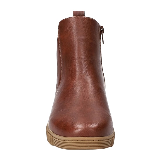 Easy Street Womens Wyatt Flat Heel Booties
