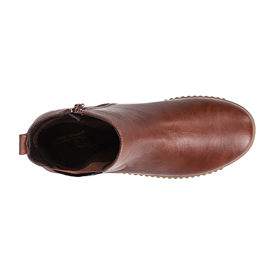 Easy Street Womens Wyatt Flat Heel Booties
