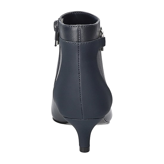 Easy Street Womens Jinx Kitten Heel Booties