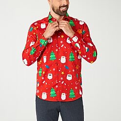 jcpenney red dress shirt Men's Red Dress Shirts - Men