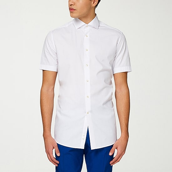 Opposuits Mens Regular Fit Short Sleeve Dress Shirt