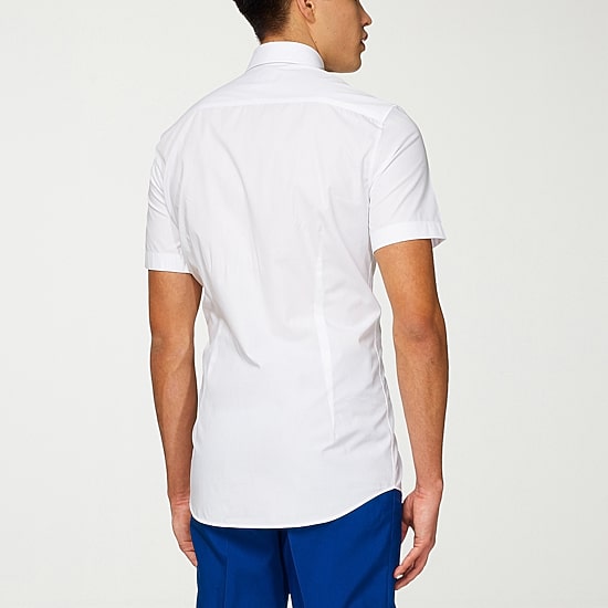 Opposuits Mens Regular Fit Short Sleeve Dress Shirt