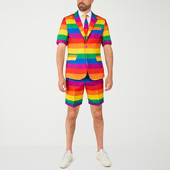 Suitmeister Summer Rainbow Mens 3-pc. Suit Set