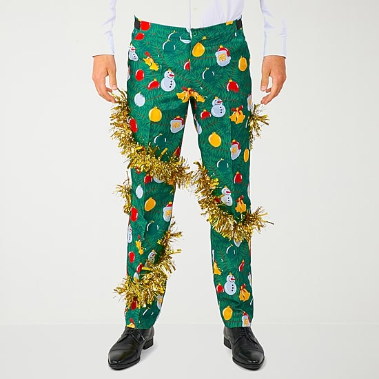 Suitmeister Christmas Mens 3-pc. Suit Set