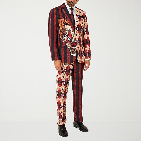 Suitmeister Scary Clown Mens 3-pc. Suit Set