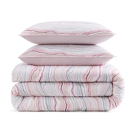 Gaiam Microfiber Percale 3 Piece Comforter