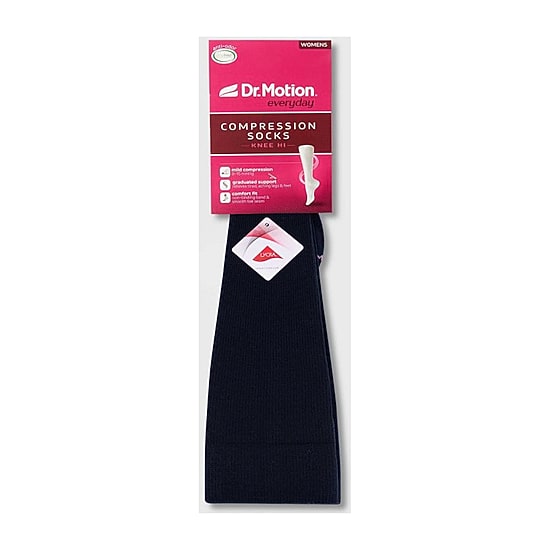 Dr.Motion Womens 1 Pair Knee High Socks