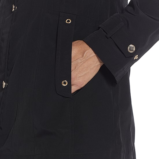 Gallery Womens Hooded Midweight Raincoat