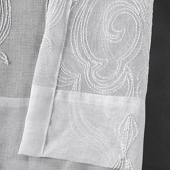 Queen Street Lafayette Rod Pocket Sheer Single Curtain Panel
